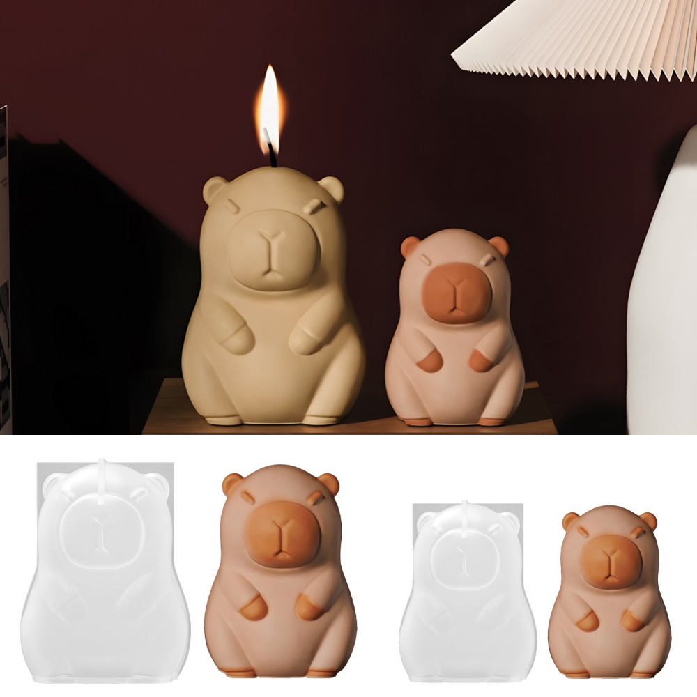 Candle Making Party - Capibara in piedi candela profumata stampo