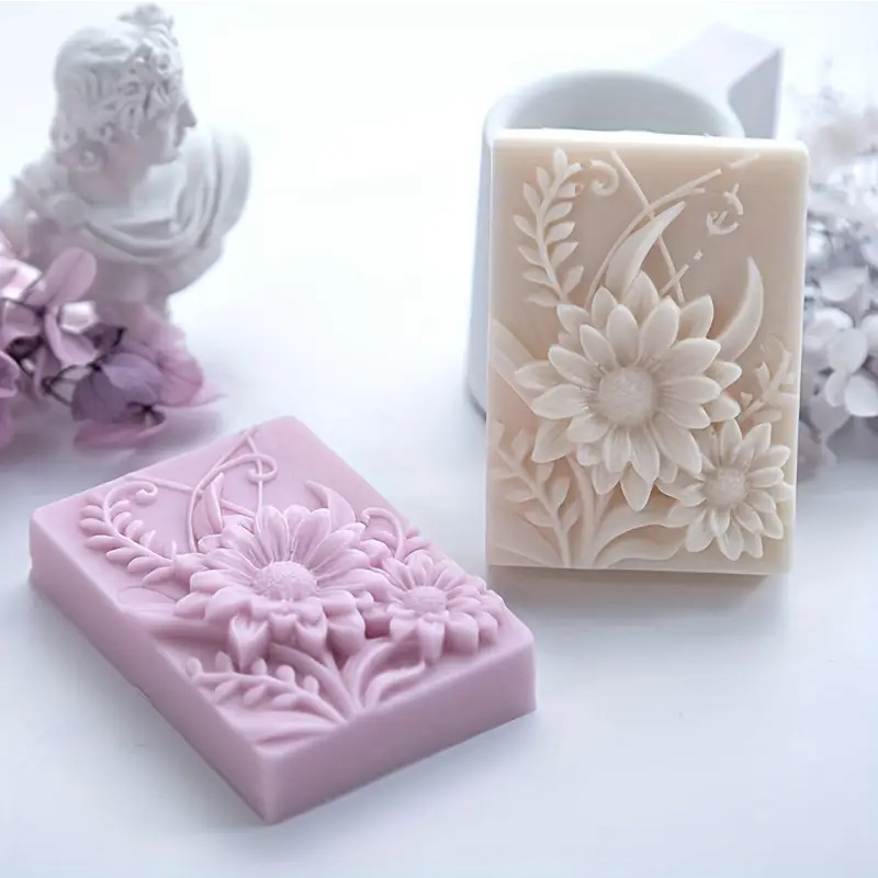 Candle Making Party - Stampo in silicone per sapone quadrato