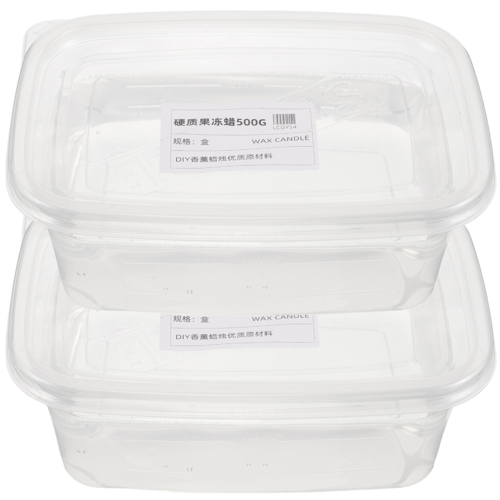 Candle Making Material - Cera Gel Trasparente per Creazione Candele