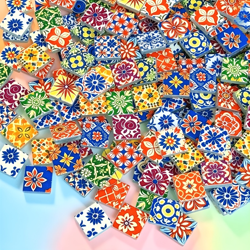 Candle Making Material - 100/200g di Materiali per Mosaico Colorati,