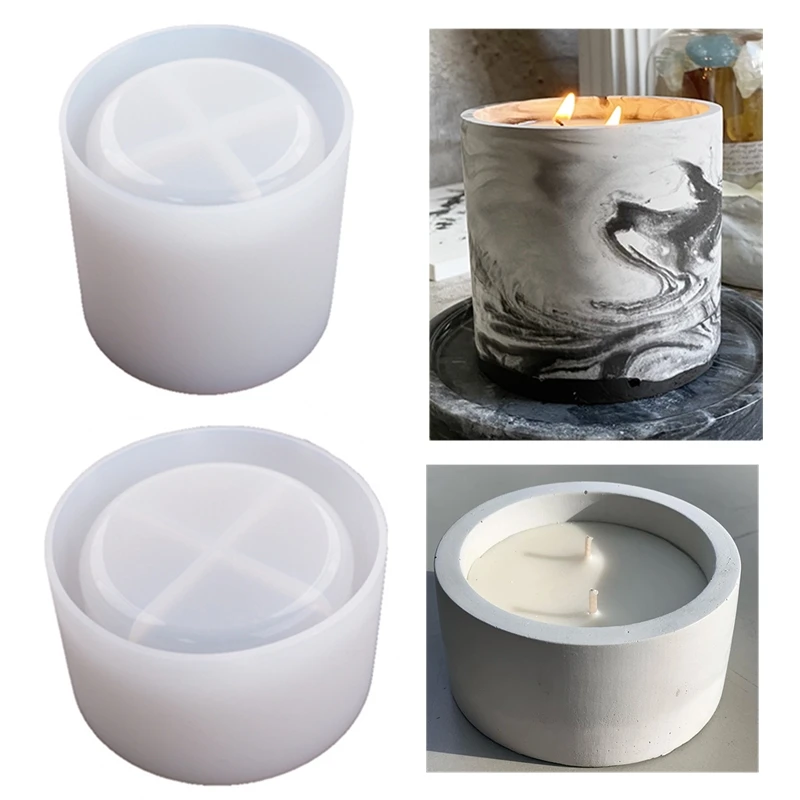 Candle Making Jug - Stampi per calcestruzzo in cemento rotondo