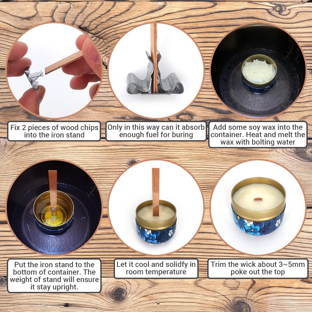Stoppini in Legno con Supporti - Wood Wick Crackle recensione e prezzo